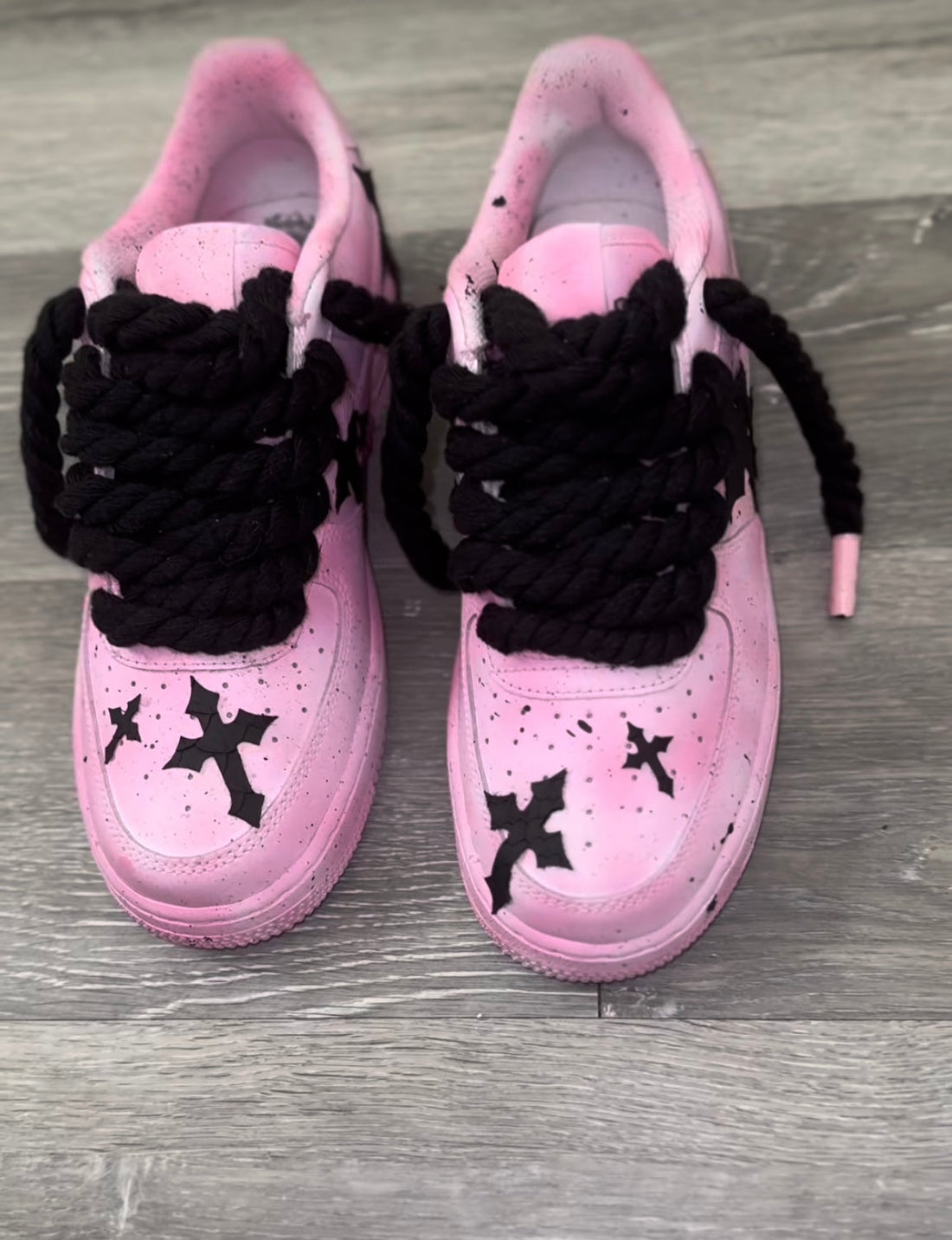 Cross Fire Pink - Custom Air Force 1