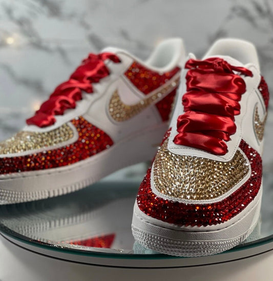 Christmas Bling - Custom Air Force 1