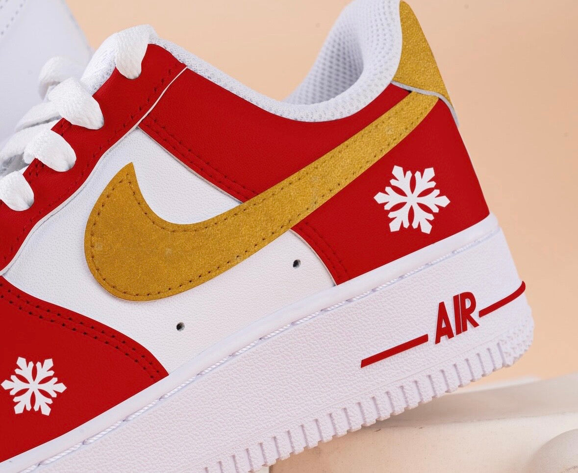 Snowflake - Custom Air Force 1 Sole Struck