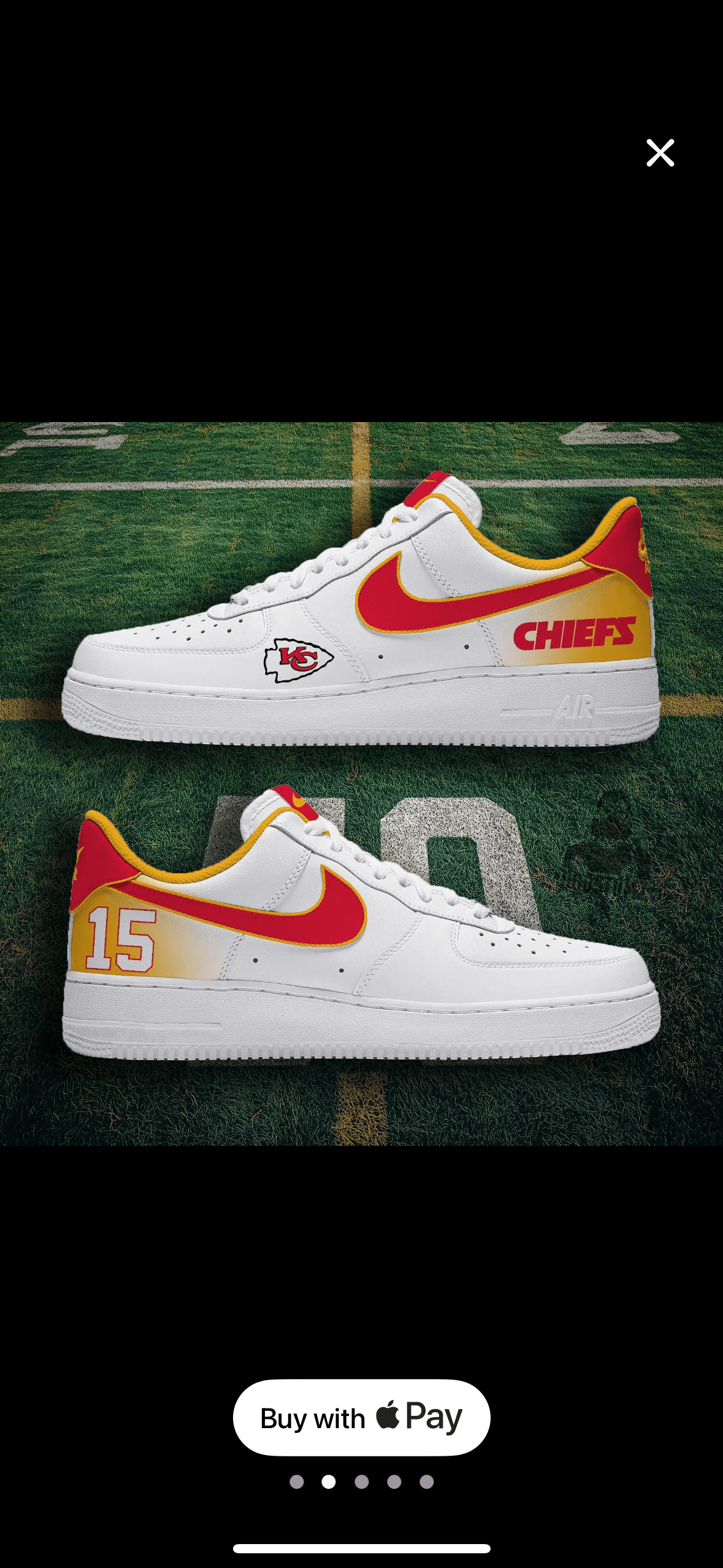 Kansas City Chiefs - Custom Air Force 1