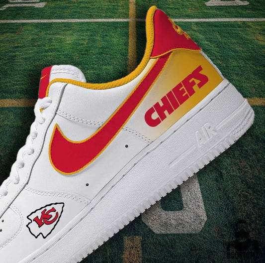 Kansas City Chiefs - Custom Air Force 1 - Sole Struck