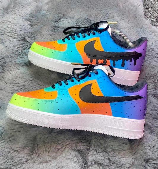 Neon Gradient - Custom Air Force 1