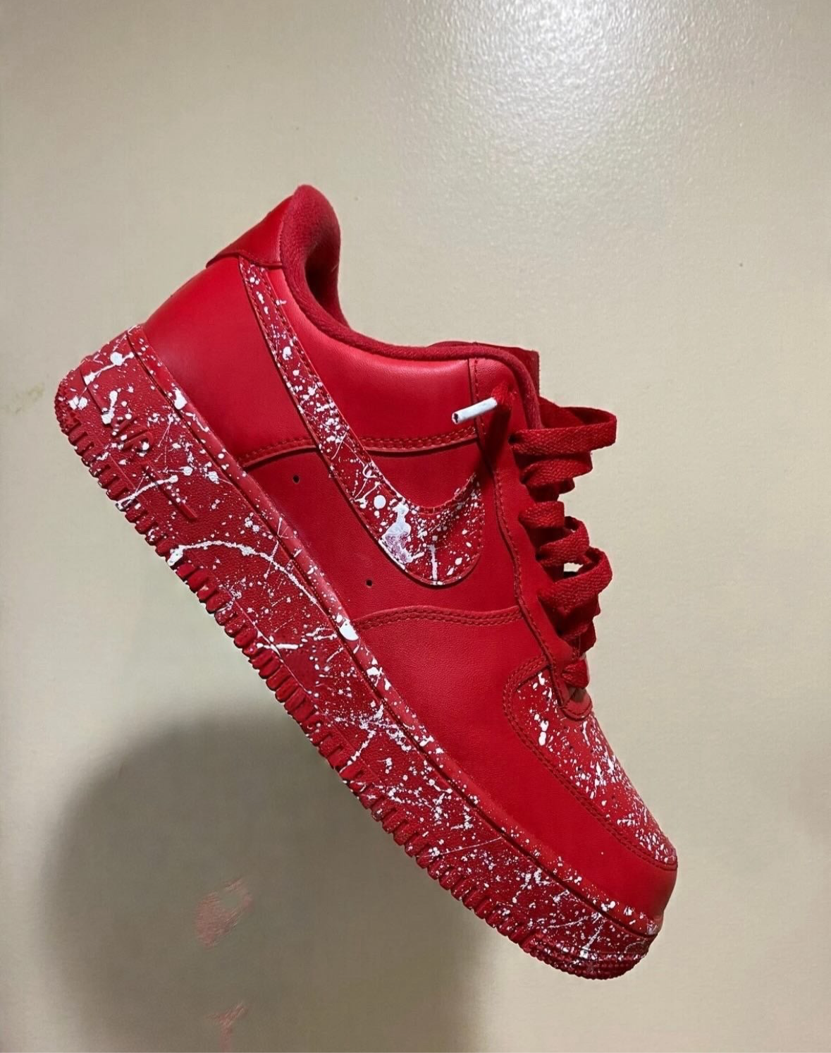 Candy Cane - Custom Air Force 1 - Sole Struck