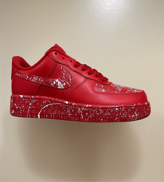 Candy Cane - Custom Air Force 1 - Sole Struck
