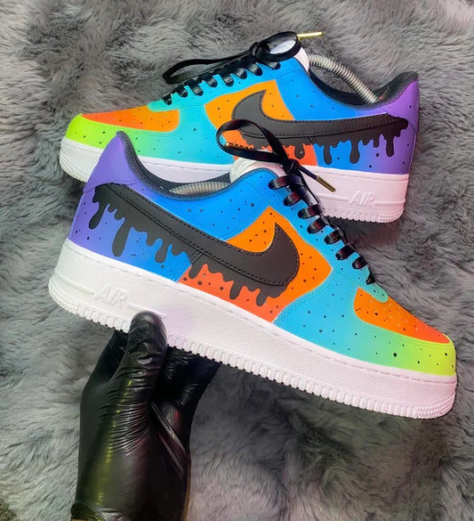 Neon Gradient - Custom Air Force 1