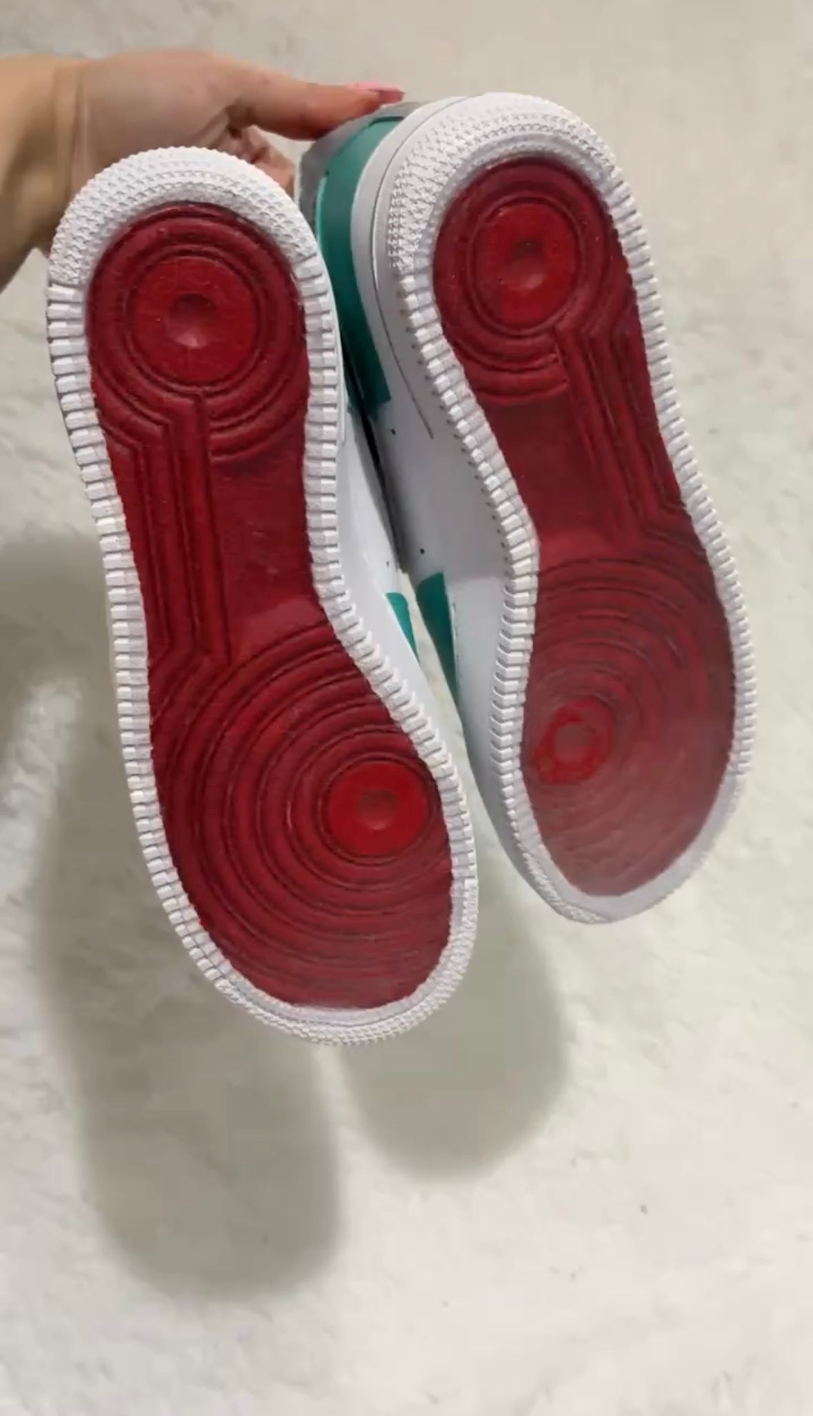 Tiffany Blue Red Bottoms - Sole Struck - Sole Struck