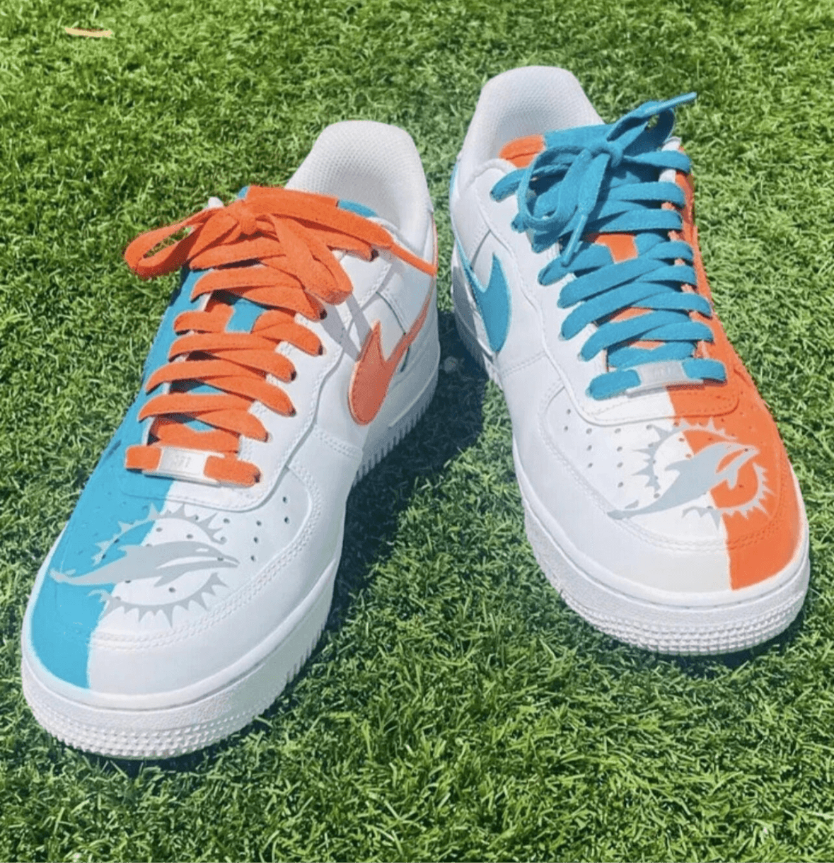 Miami Dolphins - Custom Air Force 1