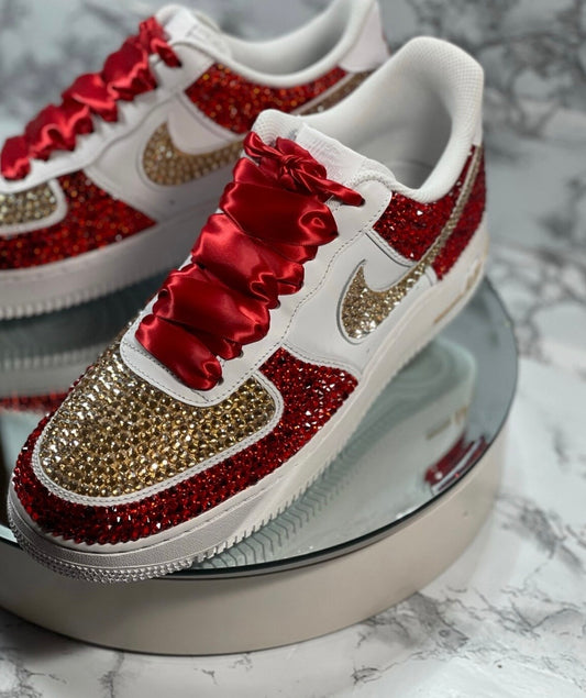 Christmas Bling - Custom Air Force 1