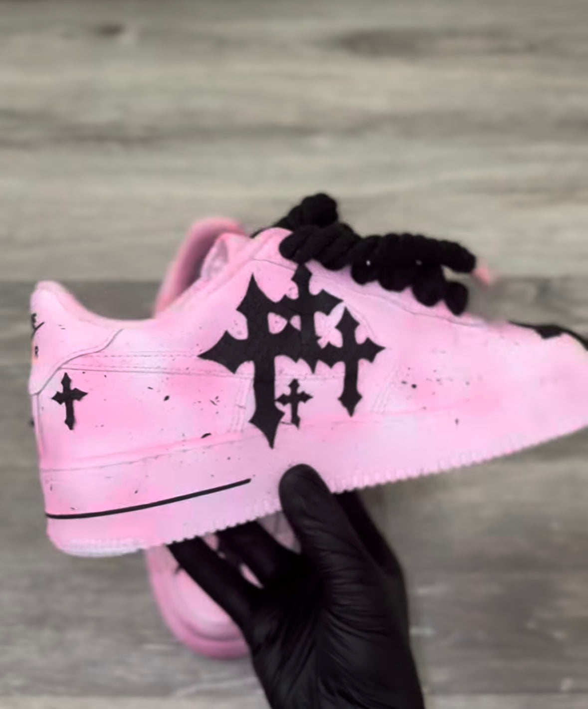 Cross Fire Pink - Custom Air Force 1