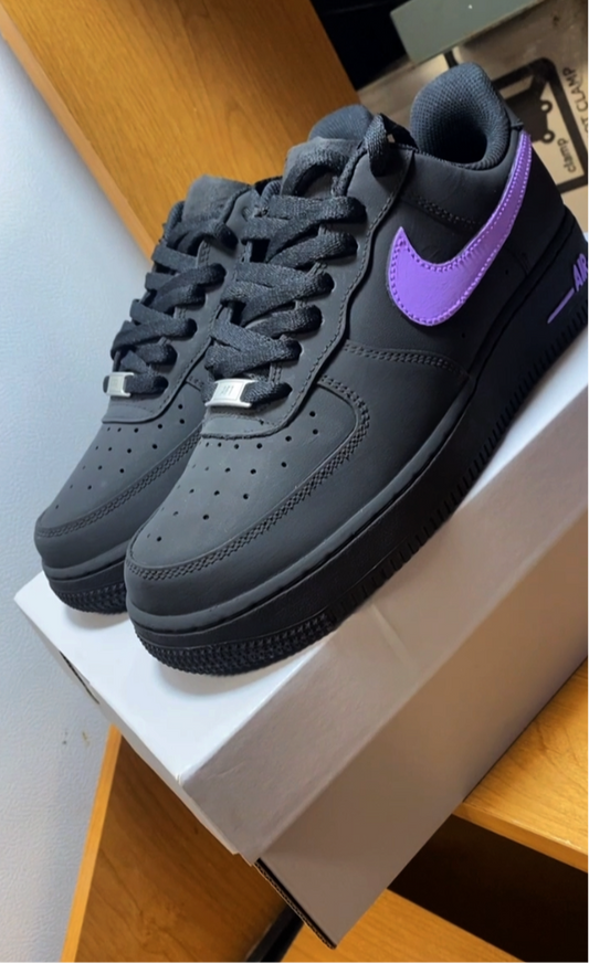 Matte Purple & Black - Sole Struck