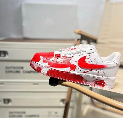 Blood Splatter - Custom Air Force 1