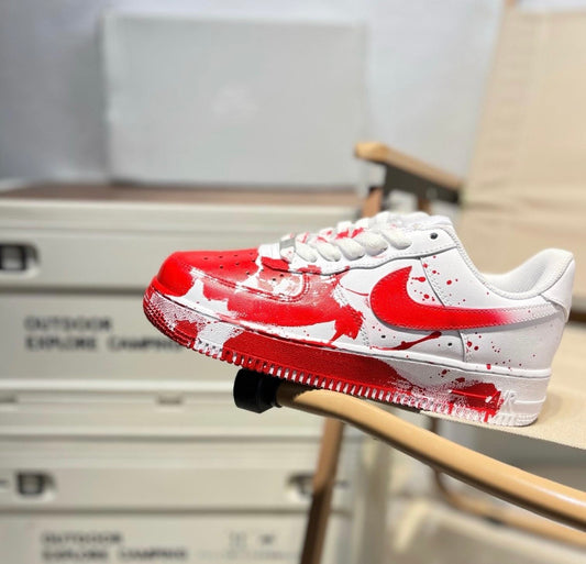 Blood Splatter - Custom Air Force 1