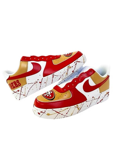 San Francisco 49ers - Custom Air Force 1