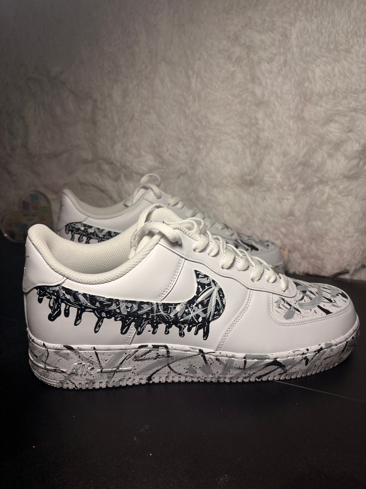 Cookies & Cream - Custom Air Force 1 Sole Struck