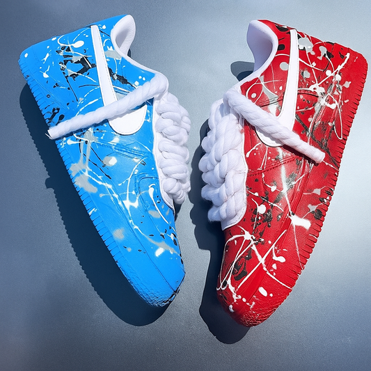 Mismatch Splatter - Custom Air Force 1