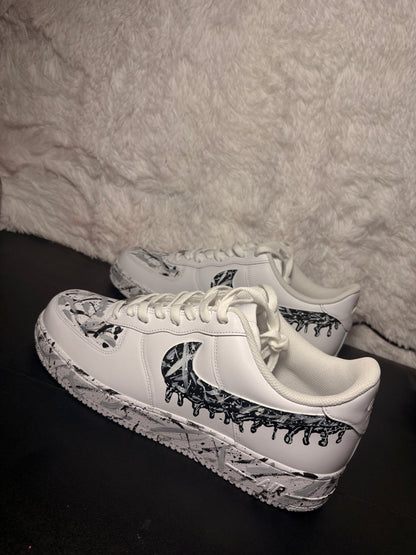 Cookies & Cream - Custom Air Force 1