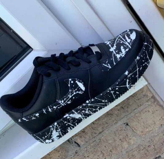 Oreo Splatter - Custom Air Force 1