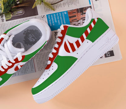 Candy Cane - Custom Air Force 1