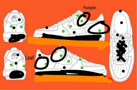 Private Custom AF1 Design For Angelo