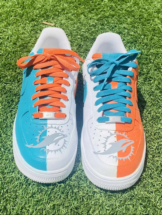 Miami Dolphins - Custom Air Force 1