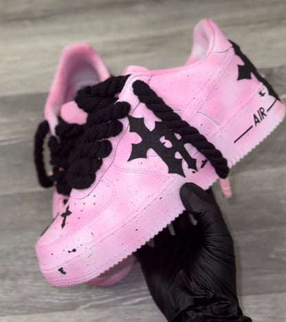 Cross Fire Pink - Custom Air Force 1