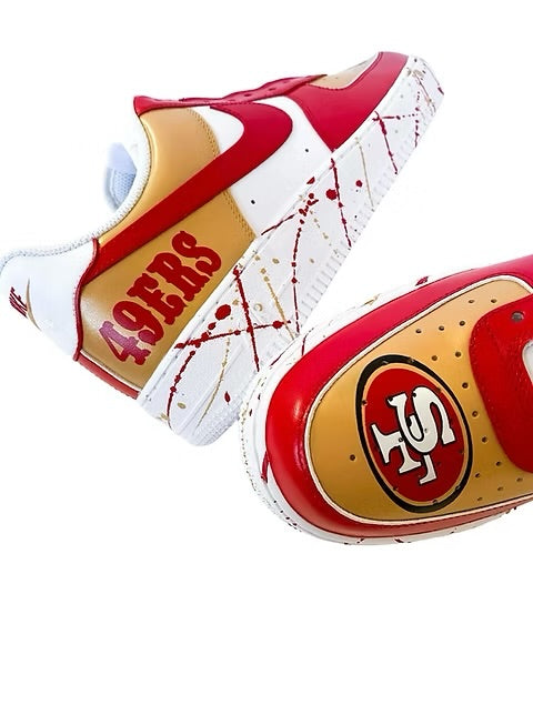 San Francisco 49ers - Custom Air Force 1