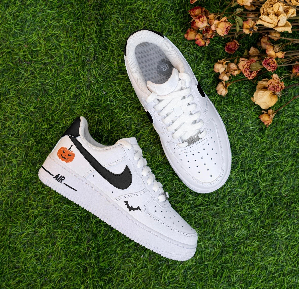Pumpkin Spice - Custom Air Force 1 Sole Struck