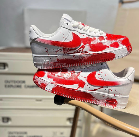 Blood Splatter - Custom Air Force 1