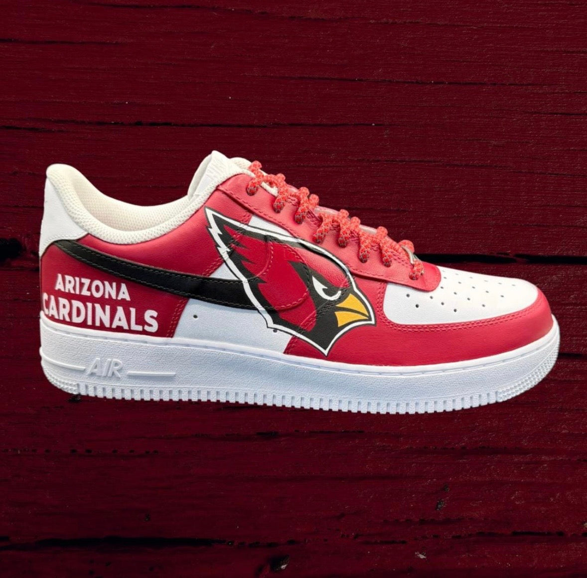 Cardinals - Custom Air Force 1 Sole Struck
