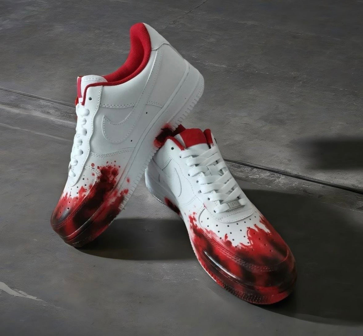 Bloody Steps - Custom Air Force 1 Sole Struck