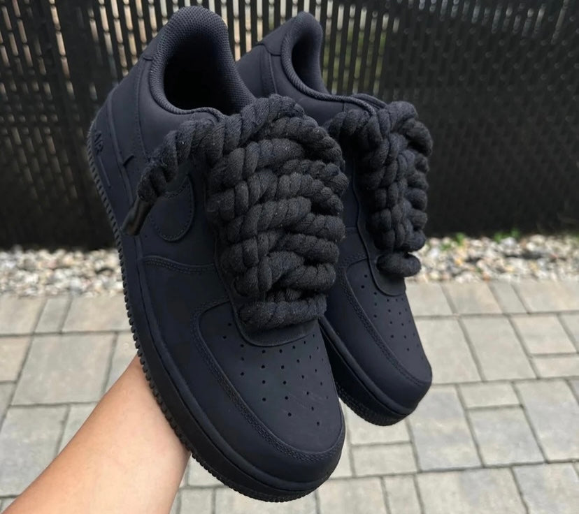 Matte Black Red Bottoms image 0