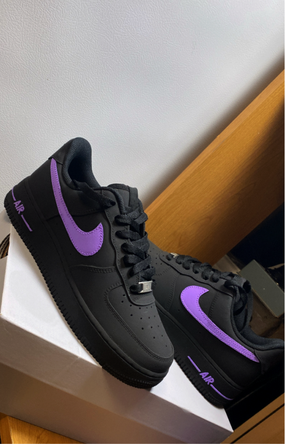 Matte Purple & Black - Sole Struck