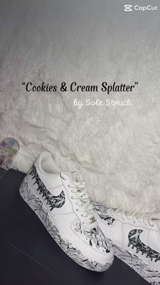 Cookies & Cream - Custom Air Force 1